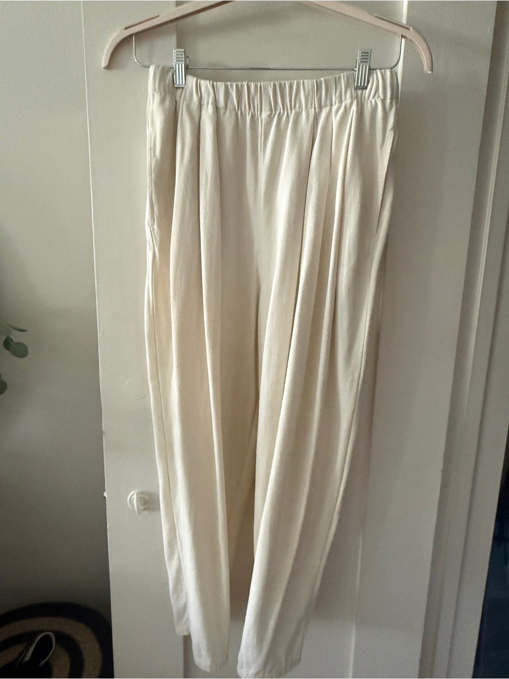 NA NIN Lena 
LENA SILK HERRINGBONE PANT